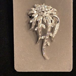 Nolan Miller cascading crystal pin